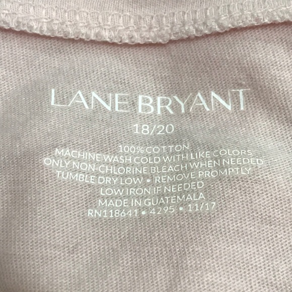 Pink Ruffle-Yoke Long Sleeve Tee-Size 18/20 - Picture 2 of 9